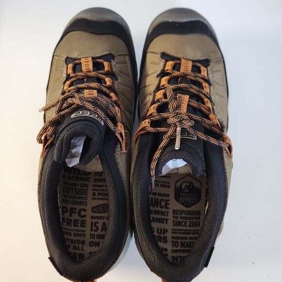 KEEN Men's Targhee 4 Low Height Durable Waterproof Hiking Shoes, US 12 wide - Picture 6 of 9